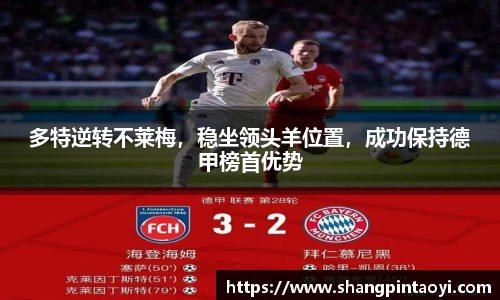 多特逆转不莱梅，稳坐领头羊位置，成功保持德甲榜首优势
